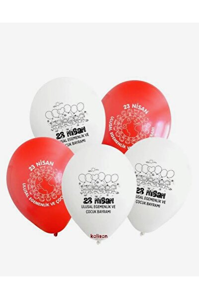 Parti Düşleri 23 Nisan Baskılı Balon 50li