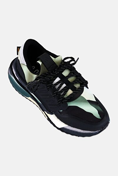 adidas Women X_Plrboost Camouflage Lace Up Running Shoes, Multicolor