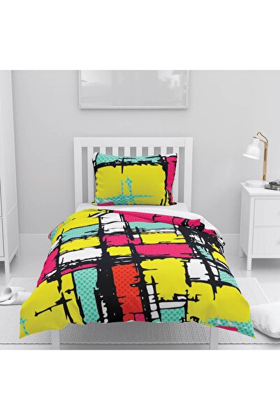 instababyrooms Children's Room Cotton Lu Duvet Cover Set Bed Sheet Sız Soyut ...