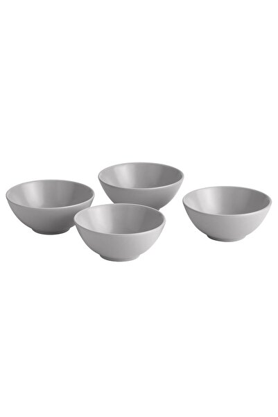 IKEA QUİCK 4 Adet Çorba Kasesi Çap 16 Cm 4'lü Set Servis Sunum Kasesi Stonewa...