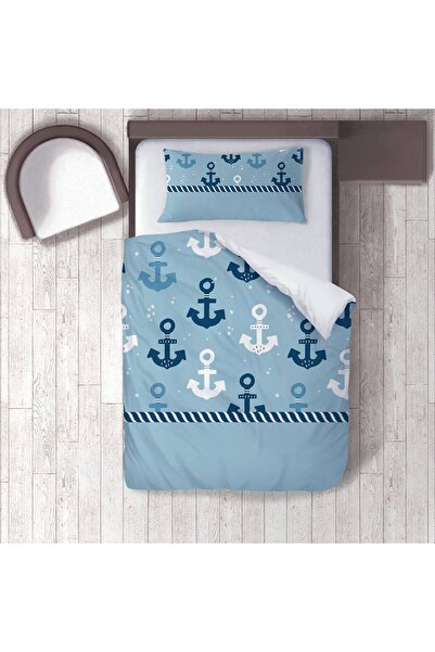 instababyrooms Children's Room Cotton Lu Duvet Cover Set Bed Sheet Sız Çapa
