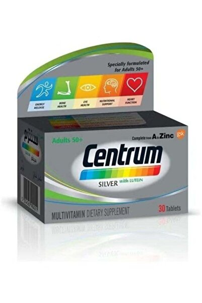 Glaxo Smith Klein CENTRUM SILVER 50+ TABLETS 30S