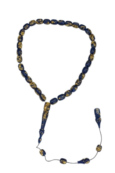 Generic Rosary Cast/Real Gold Leaf 8.8x11.5mm