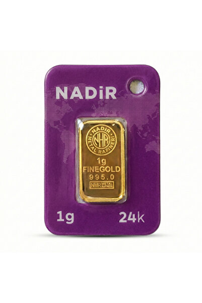 JEWELAi 1 Gram Külçe Altın 995 Saflık Sertifikalı