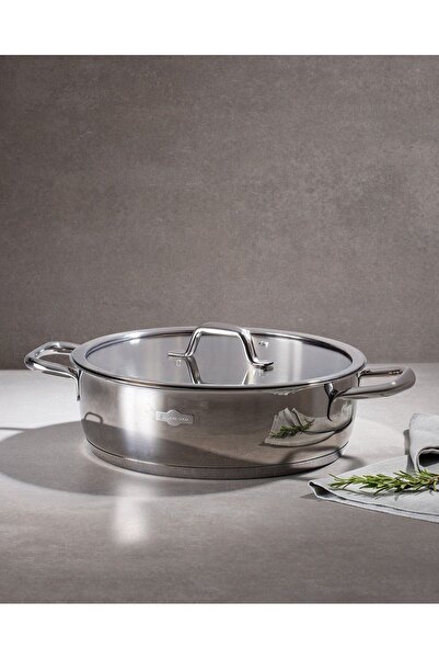 Madame Coco Nova Kurzer Schmortopf – Stahl – 26 cm
