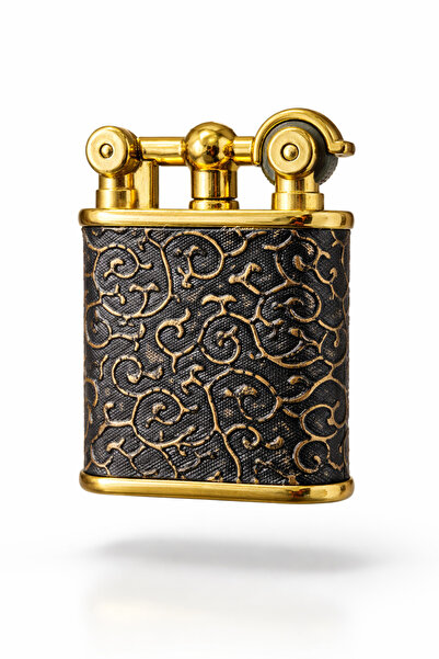 Tisaati Premium Serisi Özel Koleksiyon Lüks Deri Desenli Vintage Çakmak-Özel ...