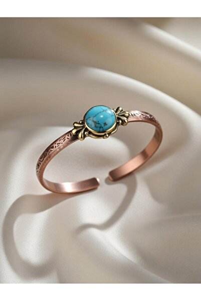 naturel glow Doğal Akik Taşlı %100 Bakır Bileklik el işçiligi ile hazırlanan ...