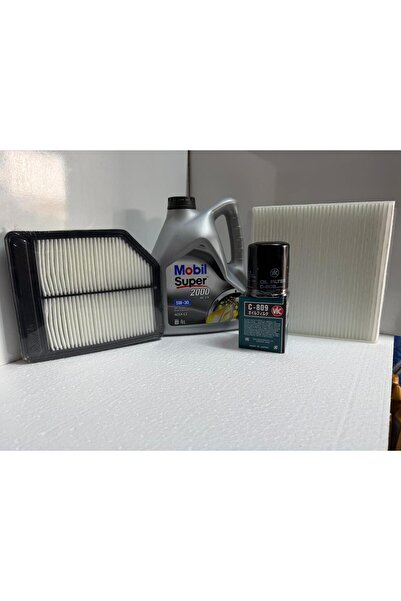 Universal Honda FD6 06-11 5w-30 Yağ / Hava - Yağ - Polen Filtre Bakım Seti