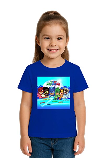 SEDİRLİ Unisex Pijamaskeliler με τύπωμα Παιδικό μπλουζάκι Βαμβάκι από χτενισμ...