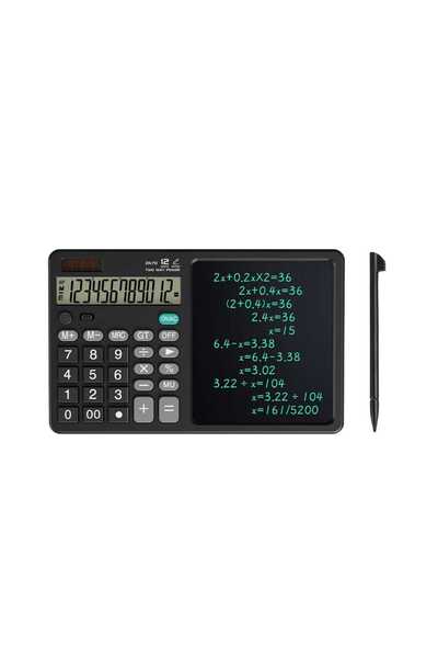 OEM Calculator de birou cu tabletă LCD integrată 2 în 1 cu stylus inclus