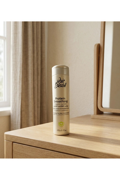 RAIZ BRAZIL Rise Brazil Organic Collagen Protein Professional Hair Straighten...