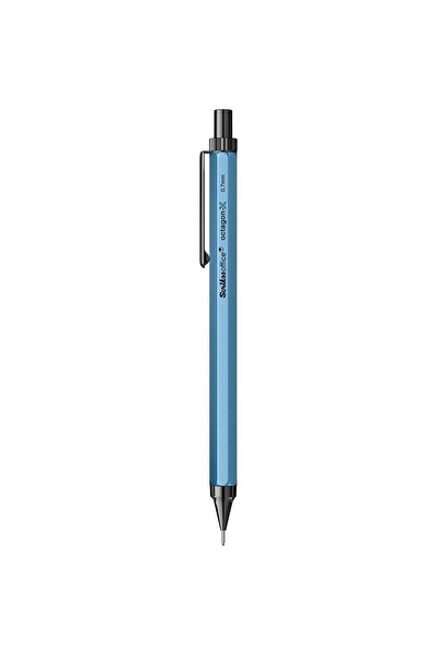 Scrikss Octagon-X Mekanik Kurşun Kalem 0.7 mm Mavi
