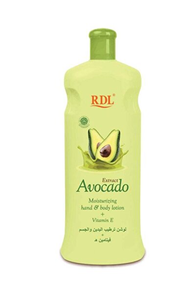 RDL لوشن مرطب لليدين والجسم بخلاصة الأفوكادو وفيتامين E - 600 مل