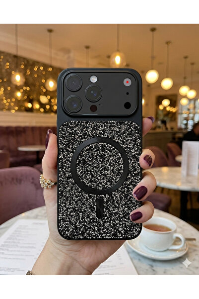 corcishop iPhone 13 Compatible Magsafe Enabled 17-View Camera Protected Diamo...