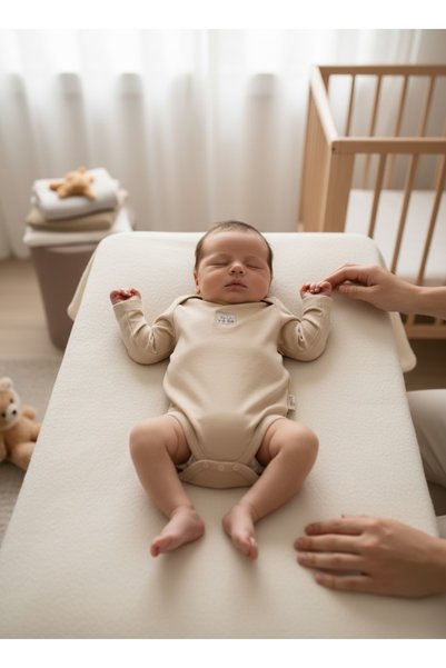 Pufiko Kids 100% Cotton Long Sleeve Baby Boy Bodysuit