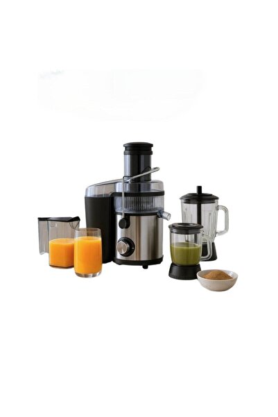 Tradeo 4-in-1 High-Performance Juicer and Blender System with 4000W Heavy Dut...