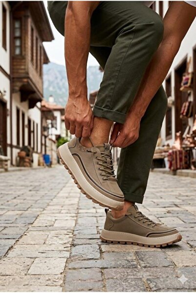 Guja 26Y514 Comfortable Lightweight Sole Textile Rubber Laced Sneakers Men's ...