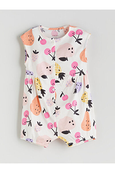 LC Waikiki I Sıfır روبا ياكا مطبوع بدلة أطفال بناتية من فريزن ستور