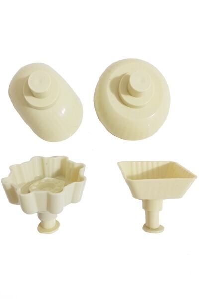 moontime alaçatı Çeşitli Boyutlarda Plastik Pasta, Kömbe, Kerebiç ve Kurabiye...