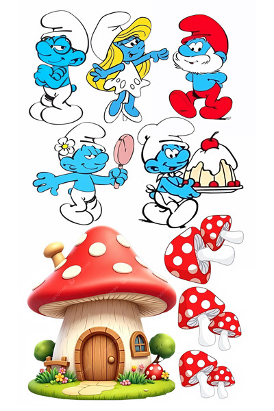 telaşe memuru زينة الكيك القابلة للأكل من ذا سريينز - ورق صالح للأكل بطباعة ص...