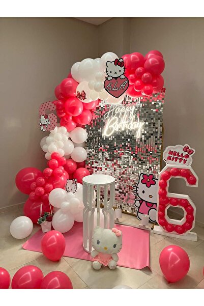 Hello kity 140 adet balon seti