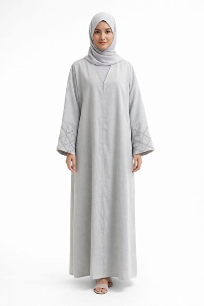 Ophelia Embroidered Abaya – Elegant Dubai Style Modest Maxi Dress, Loose Fit ...