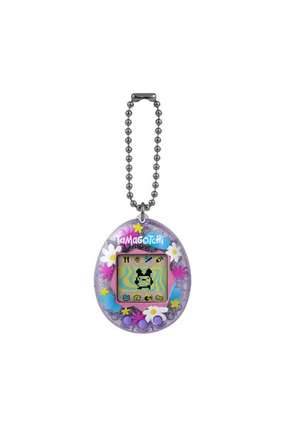 Tamagotchi Orijinal Sanal Bebek Çiçekli Parfüm Deseni