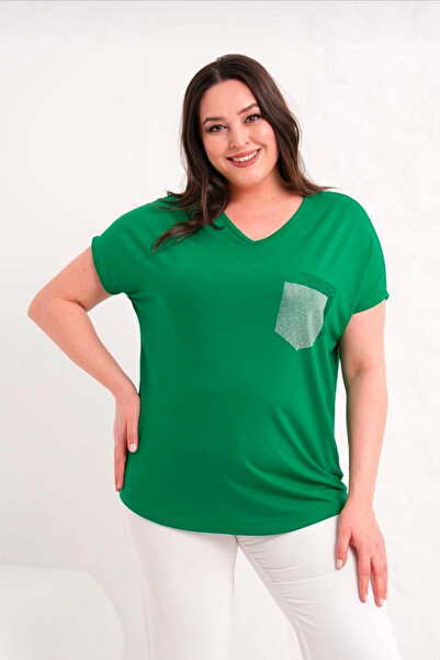 aytemas Pocket Stone Printed Blouse