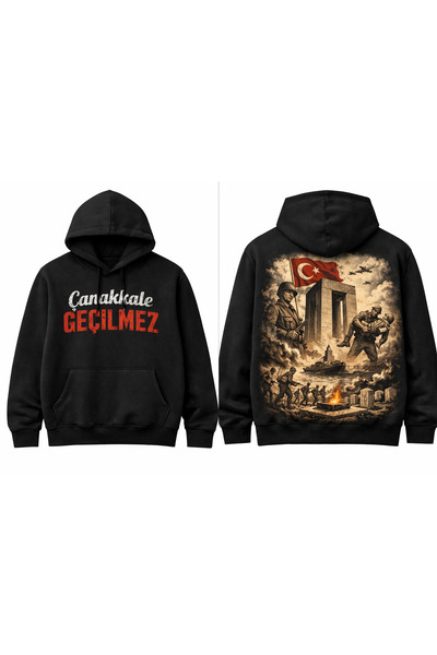 Toum March 18Th Themed Printed Sweatshirt