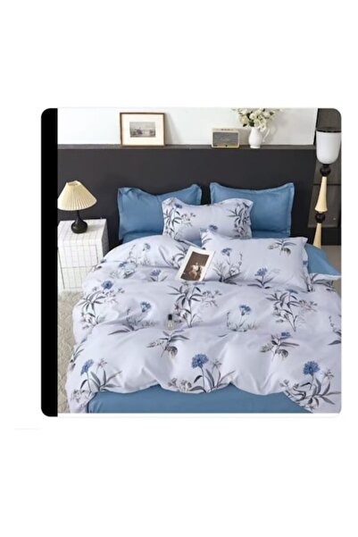 OEM 6-Piece Bed Linen Set, Satin Cotton, Elastic Sheet, Printed Design, 220x2...