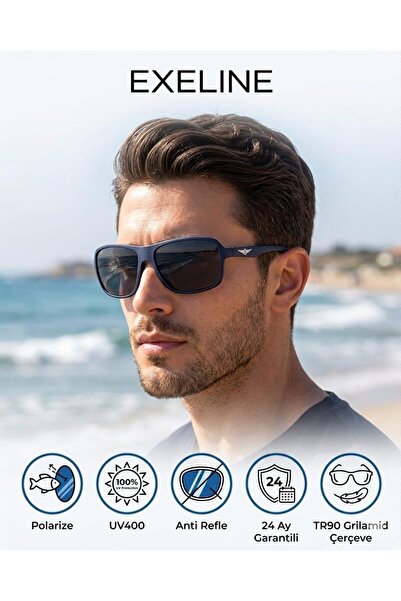 EXELİNE 107 Col Series Po Fleece E Uv 400 Reflection Removal Organic Non-Scra...