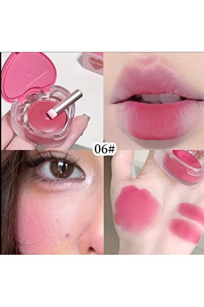 Gege Bear Kalp Kutulu Lip Mud Dudak ve Yanak Renklendirici – Kadifemsi Mat Li...