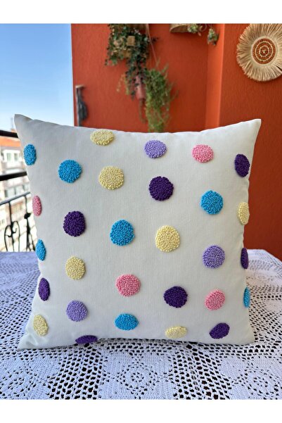 punchatolyem Panch Punch Handmade Handcrafted Children's Room Decor Cushion C...