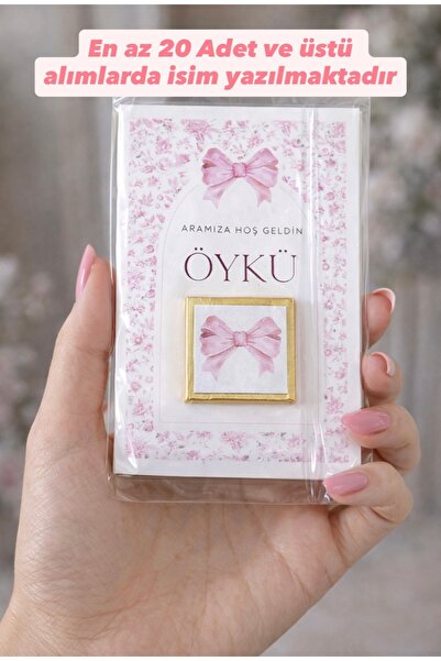 FİORE HEDİYELİK Bebek Hediyelik 10 Adet Kız-Erkek Bebek Yeni Doğan Hastane Çi...