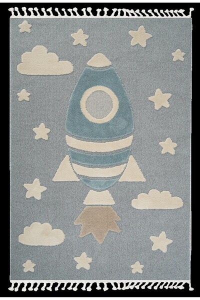 Neşem Halı Boutique Kids 474 Space Çocuk Odası Halısı