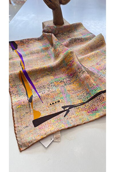 EB SCARF Twill Silk Scarf