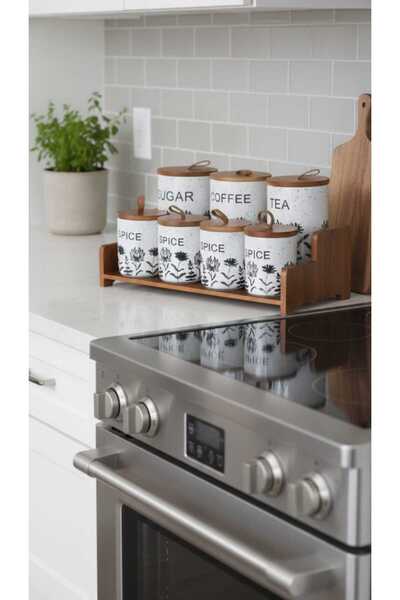 Generic Spice jar set