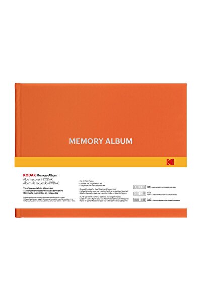 Kodak MEMORY ALBUM - 10X15 - 235*300MM - ORANGE