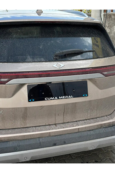WOODDOOM TOGG Araca Özel Full Pleksi Plakalık