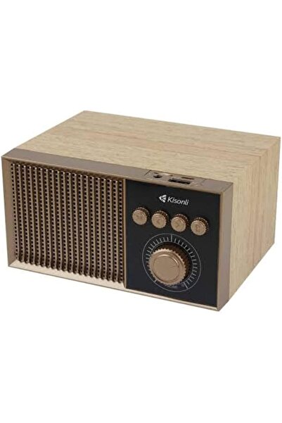 Kisonli G10 Wooden Retro Classic Outdoor Wireless BT Speaker