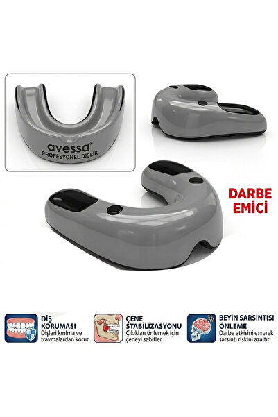 AVESSA DGL-300-KR Profesyonel Dişlik - Diş Koruması - Çene Stabilizasyonu - D...