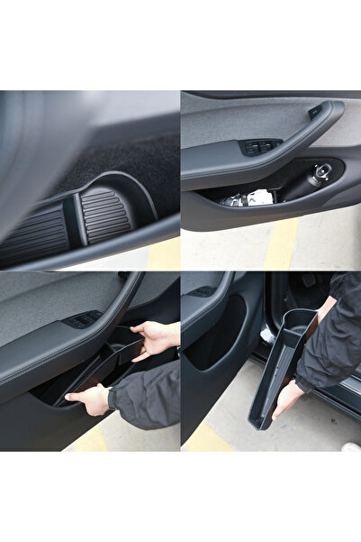 Red Lion parts Tesla Model Y Juniper (2025-2026+) Uyumlu Kapı İçi Organizer S...