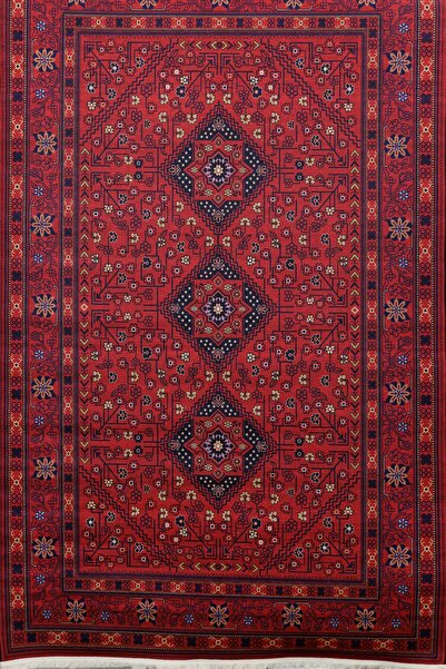 Al Kaffary Carpet Al Qafari Bashayer Rug with a traditional Arabic design, id...