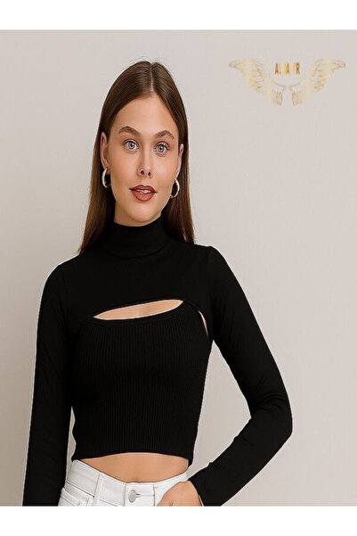 ALDAIYR Neck Collar and Sleeveless Islamic Clothing