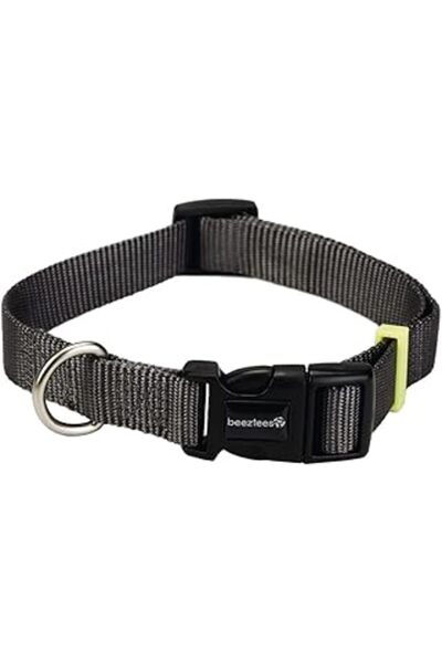 Beeztees Köpek Boyun Tasması, Antrasit, 20-30Cm