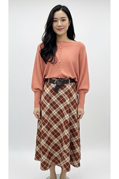 CATALEYA Bluza dama din tricot moale cu perle aplicate si maneci fluture