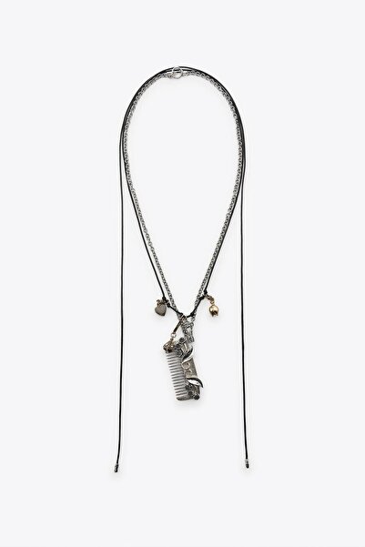 yucelique ZRA Model Charm Detaylı Marin Yaz Kolleksiyonu Premium Kordon Çoklu...
