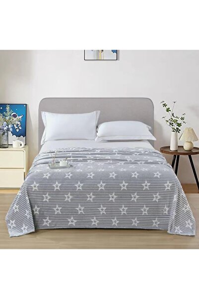 Luna StarFluff Blanket with Stars 200x230 cm - Premium Microfiber Fluffy Blan...
