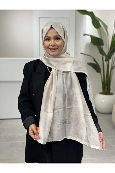 La Boutique Eşarp Güz Yaz Serinliği Organik Bulut Desen Şal