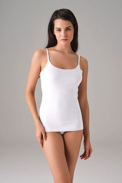 Doreanse Women's Cotton - Modal Adjustable Strap D Stitch-Free Basic Undershirt